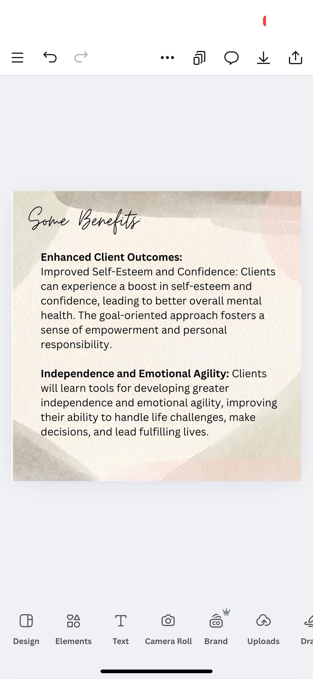 Treatment Plans: Self-Esteem, Confidence, Independence (PDF) Personal Growth Therapy Session Support Tool