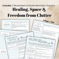 Hoarding Recovery Workbook Emotional Healing & Decluttering, Letting Go