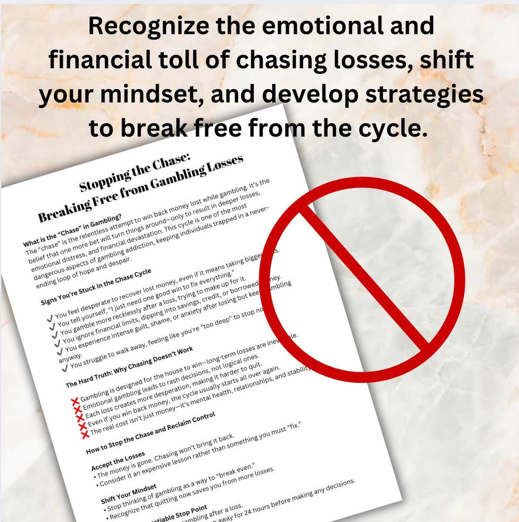 Gambling Addiction Reflection Worksheet Control Problem Gambling Support Recovery Help