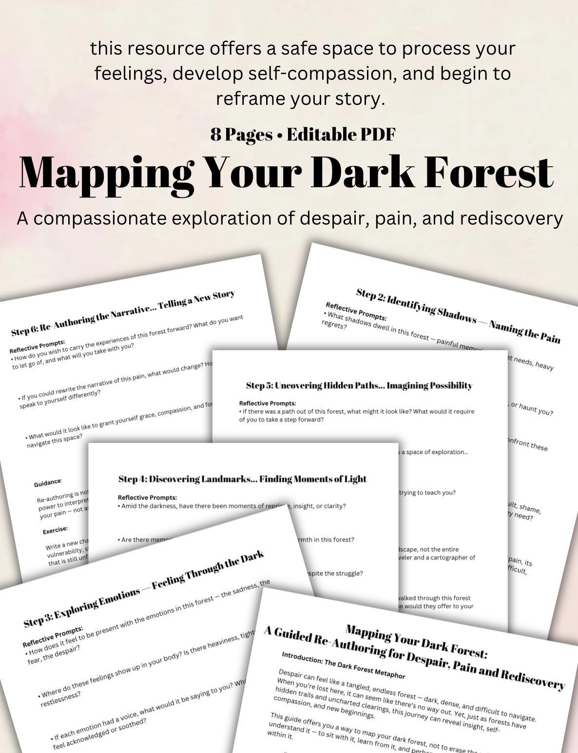 Mapping Your Dark Forest A Guided Journey Through Despair to Healing