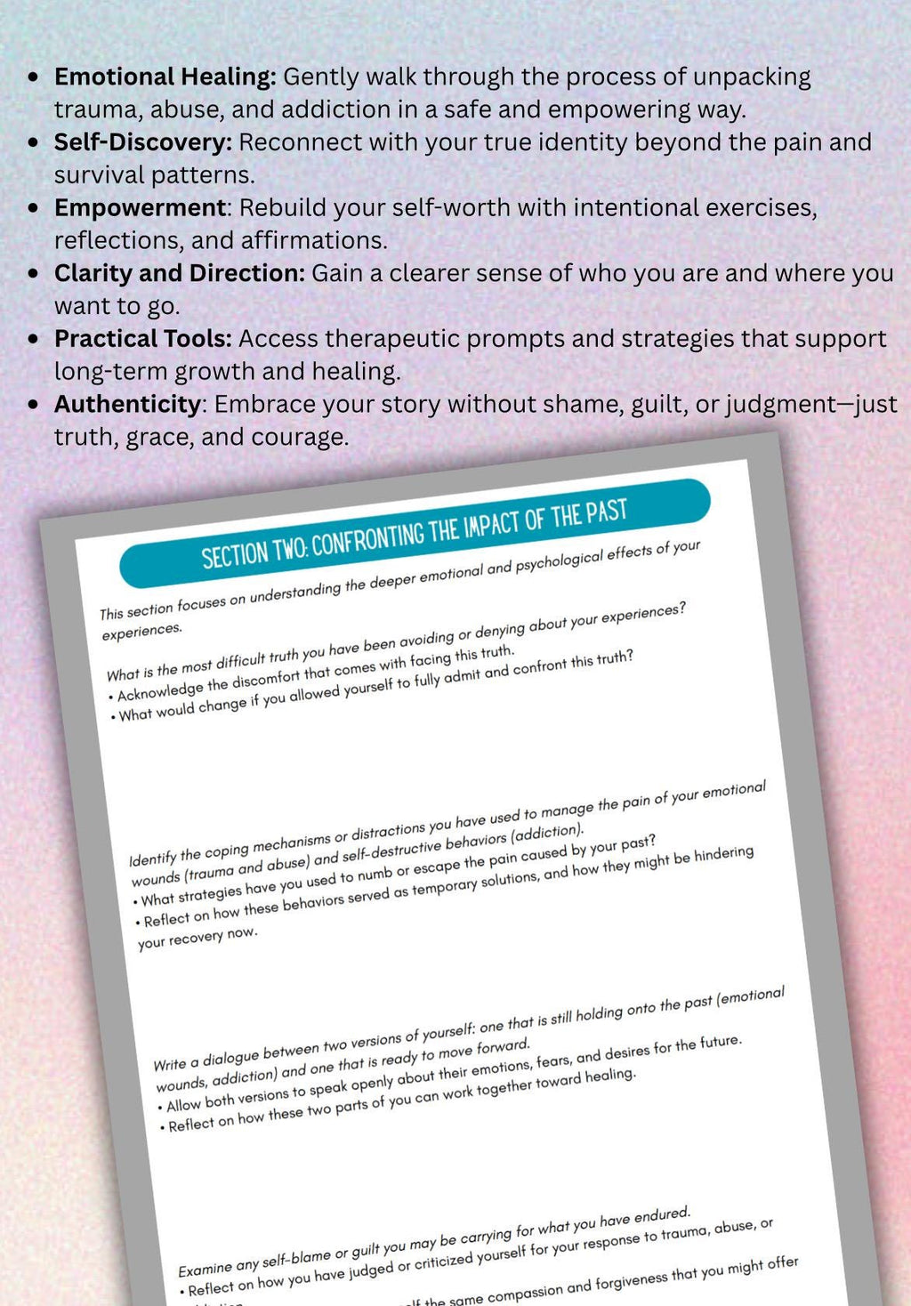Find Yourself: A Healing Journey Through Trauma Abuse Addiction Self Reflection Finding Me Again