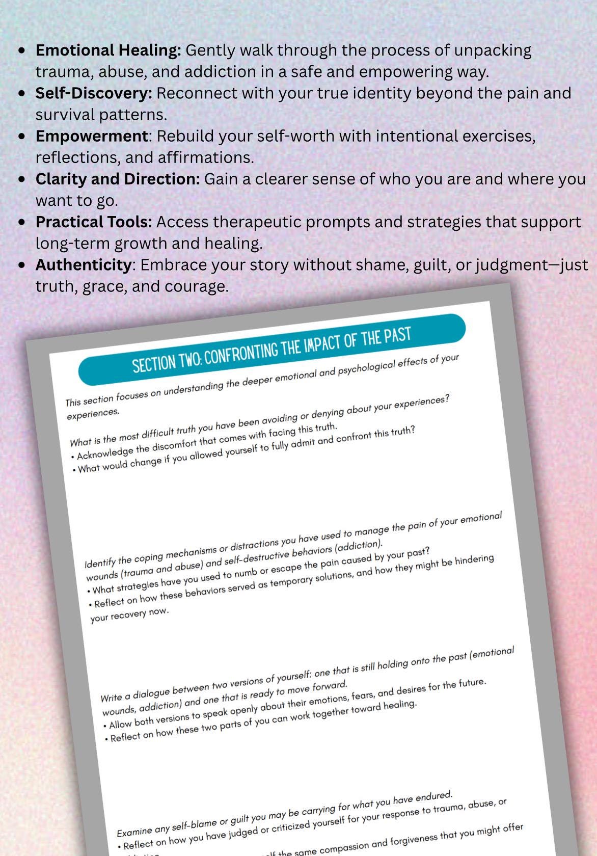 Find Yourself: A Healing Journey Through Trauma Abuse Addiction Self Reflection Finding Me Again
