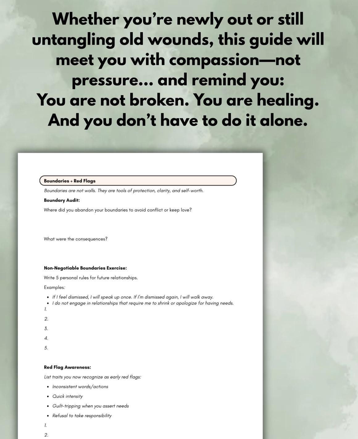 Healing from a Narcissist: A Guided Workbook for Reclaiming Your Self Narcissistic Abuse Worksheets Toxic Relationships