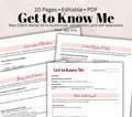 Therapy Client Intake Worksheet: Mental Health, Goals & Triggers (PDF Download)