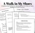 Empathy Worksheet for Teens: Self-Reflection & Emotional Growth (PDF)