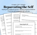 Inner Child Healing Worksheet: Reparenting the Self (PDF)