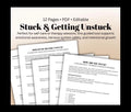 Getting Unstuck Workbook: Mental Health, Self-Care (PDF)