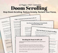 Doom Scrolling Worksheet | Anxiety & Digital Detox (PDF)