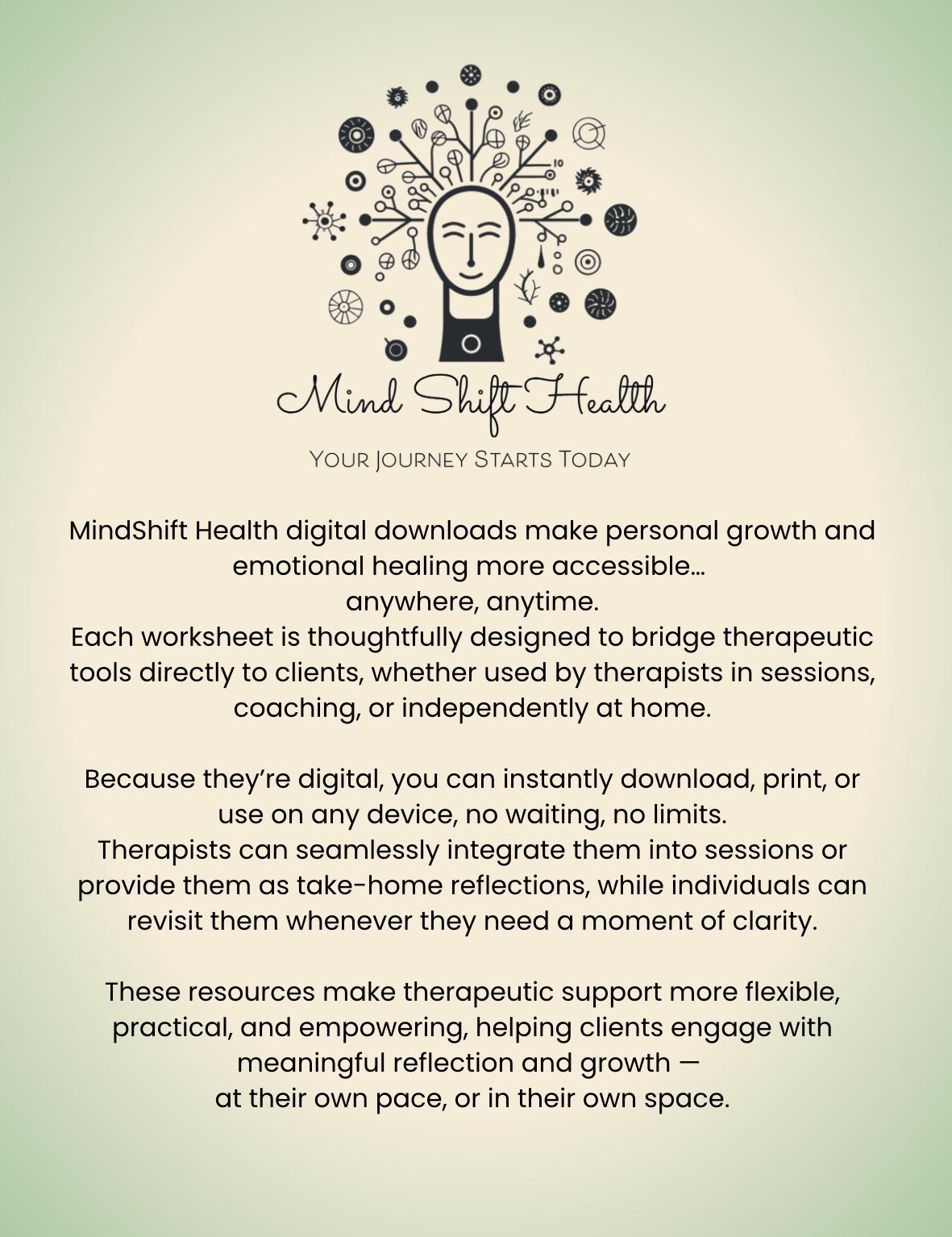 Sex Addiction Recovery Workbook: Infidelity & Healing (Editable PDF)